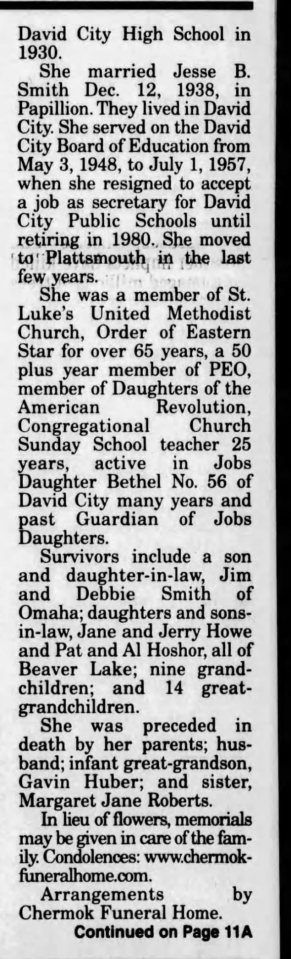 Clipping from The Banner-Press